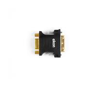 Ekon - adaptador dvi-d vga hembra macho con candado, conectores dorado