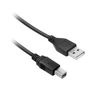 Ekon Cable USB-A USB-B, USB 3.1 macho macho 1,8 metros antiarrugas para impresora, escáner, fax, teclado, ratón