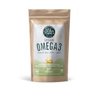 Ekopura Omega 3 Vegano, Aceite de Algas, 90 Cápsulas, 210 mg DHA + 70 mg EPA por Cápsula, Alternativa Vegetal al Aceite de Pescado, sin OGM, para 3 Meses (1 al Día)
