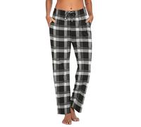 Ekouaer Pantalon Pijama Mujer Suave Modal Pijama Pantalones Mujer con Bolsillos para Descansar Ropa De Dormir Yoga Jogger