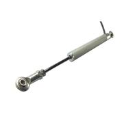 EKOUQIN Sensores lineales, Transductor de Desplazamiento de potenciómetro Lineal, KPM12J, Sensor de Recorrido de 25-300 mm con rótula Bilateral Sensores de posición(250mm)