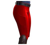 Ekrfxh Pantalones de equitación para mujer Jodhpurs Jods Jodphurs Pantalones de equitación Ejercicio de cintura alta Deportes Yoga Equitación Ecuestre Pantalones, K, L