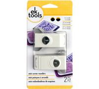 EKS 54-70026 Cortador de Esquinas Mini Set, Plástico y Metal, Gris, 3.9x10.89x19.78 cm