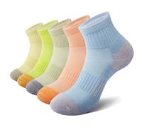 EKSHER Calcetines Mujer 35-38 5 Pares Hombre Socks Gruesos Invierno Deportivos Running Calcetines Running Cortos Ciclismo Deporte Antiampollas Socks Algodon