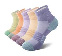 EKSHER Calcetines Mujer 35-38 5 Pares Hombre Socks Invierno Deportivos Running Women Cortos Calcetines Trekking Ciclismo Gruesos Antiampollas Algodon Socks