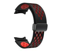 EKSIL Correa de silicona de 20 mm para Samsung Galaxy Watch 7 6 5 4 40 mm 44 mm 5Pro 45 mm Hebilla magnética Sin espacios Band 6 Classic 43 mm 47 mm 42 correas de reloj(BR-B,Watch 4 5 6 7 44MM)