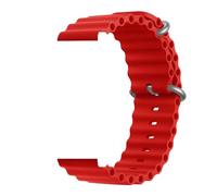 EKSIL Correa de silicona para Huawei Watch GT5 46mm 41mm pulsera de bucle suave para Huawei GT 5 Pro GT4 GT3 GT2 Correa deportiva hombres mujeres correas de reloj(Red,For GT5 GT4 46mm)