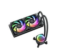 EKWB EK Nucleus AIO CR240 Lux D-RGB All-in-One Liquid CPU Kühler mit EK FPT Lüftern, Wasserkühlung Computerteile, 120 mm Lüfter, kompatibel mit den esten Intel & AMD CPUs