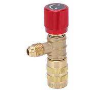 EL-012 Válvula de Seguridad de Carga de Líquido Refrigerante para R22/R410A/R134A/R404A - Rosca Imperial - Válvula de Carga de Refrigerante Universal