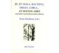 El 27 En Buenos Aires: Ayala Bautista Diego Lorca