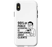El 99% de la contabilidad pública se queja de Funny CPA Carcasa para iPhone X/XS