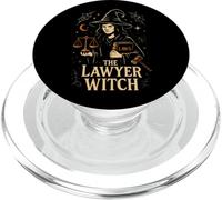 El Abogado Bruja fantasía Legal Magia diseño PopSockets PopGrip para MagSafe