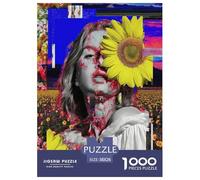 El Abrazo del Girasol Puzzle 1000 Piezas, Juego Educativo, Desafío, para Adultos Y Niños Mayores De 12 Años Rompecabezas Familiar-Obra De Arte, Aprendizaje 38x26cm/1000pcs