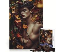 El Abrazo del otoño ︰ Un Momento de Serenidad Rompecabezas para Adultos 1000 Piezas Pensamiento crítico Escape Sereno Bordes Uniformes Regalo Festivo (38x26cm)