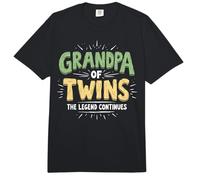 El Abuelo de los Gemelos La Leyenda continúa el Abuelo Gemelo Comfort Colors Adult Heavyweight T-Shirt