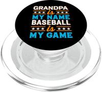 El Abuelo es mi Nombre El béisbol es mi Juego PopSockets PopGrip para MagSafe