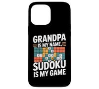 El Abuelo es mi Nombre Sudoku es mi Juego Carcasa para iPhone 13 Pro MAX