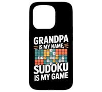 El Abuelo es mi Nombre Sudoku es mi Juego Carcasa para iPhone 15 Pro