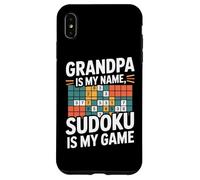 El Abuelo es mi Nombre Sudoku es mi Juego Carcasa para iPhone XS MAX