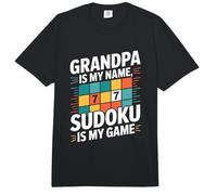 El Abuelo es mi Nombre Sudoku es mi Juego Comfort Colors Adult Heavyweight T-Shirt