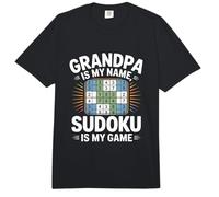 El Abuelo es mi Nombre Sudoku es mi Juego Comfort Colors Adult Heavyweight T-Shirt