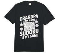 El Abuelo es mi Nombre Sudoku es mi Juego Comfort Colors Adult Heavyweight T-Shirt