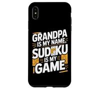 El abuelo es mi nombre Sudoku es mi juego divertido Carcasa para iPhone XS Max