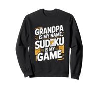 El abuelo es mi nombre Sudoku es mi juego divertido Sudadera