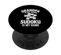 El Abuelo es mi Nombre Sudoku es mi Juego PopSockets PopGrip Adhesivo