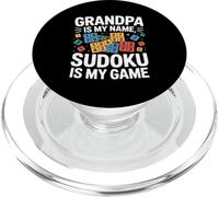 El abuelo es mi nombre Sudoku es mi juego PopSockets PopGrip para MagSafe