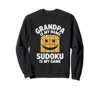 El Abuelo es mi Nombre Sudoku es mi Juego Sudadera