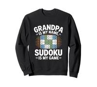 El abuelo es mi nombre Sudoku es mi juego Sudadera