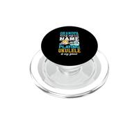 El Abuelo es mi Nombre Tocar el Ukelele es mi Jugador del Juego PopSockets PopGrip para MagSafe