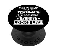 El abuelo más grande del mundo, te amo abuelo, abuelo PopSockets PopGrip Adhesivo