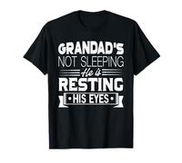El abuelo no duerme, está descansando sus ojos, regalo para abuelo Camiseta