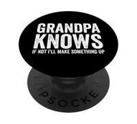 El Abuelo Sabe si no, voy a inventar Algo Divertido Abuelo PopSockets PopGrip Adhesivo