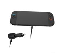 El accesorio de viaje es un cargador de coche ligero USB C que enciende tu interruptor en poco tiempo