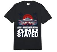 El accidente OVNI aterriza la Playa de California Comfort Colors Adult Heavyweight T-Shirt