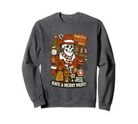 El Acogedor Motel de Santa Tiene una Noche Feliz Sudadera