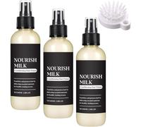 El Acondicionador Nutritivo de Leche hidrata intensamente, realza el brillo y deja el cabello suave y sedoso. Apto para todo tipo de cabello.