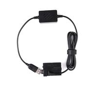 El acoplador DC DR-E5 reemplaza la batería LP-E5, el reemplazo del Adaptador de alimentación de CA ACK-E5, Adecuado para cámaras Canon EOS 450D, 500D, 1000D, Rebel XSi, XS, T1i, Kiss F, X2, X3