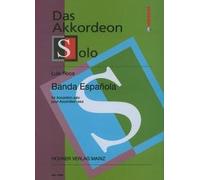 El acordeón Solo, banda Española Paso-Doble para acordeón Solo de Luis Roca.