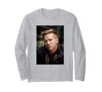 El Actor de Calor Val Kilmer Top Gun de Michael Grecco Manga Larga