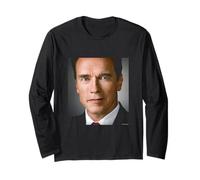 El Actor gobernador Arnold Schwarzenegger por Michael Grecco Manga Larga