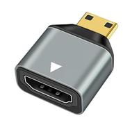 El adaptador de 60 Hz transforma la imagen hembra a 4K con carcasa de aluminio para una transmisión suave y sin problemas y un adaptador de conexión estable
