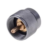 El adaptador de conversión de cilindro de butano largo convierte una solución eficiente de conversión de gas, por lo que es fácil de usar para cocinar en camping