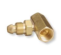 El adaptador de gas inerte de argón conecta 2 reguladores a 1 botella Tig soldadura, T-92