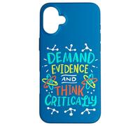 El ADN Exige evidencia y Piensa críticamente en la Ciencia forense Carcasa para iPhone 16 Plus