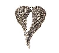 El adorno conmemorativo es un ángel de parte de mi adorno conmemorativo en corazón colgante de Navidad decoración y HogarFiesta de Vacaciones Colgante Árbol de Navidad (a, One Size)