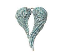 El adorno conmemorativo es un ángel de parte de mi adorno conmemorativo en corazón colgante de Navidad decoración y HogarFiesta de Vacaciones Colgante Árbol de Navidad (c, One Size)